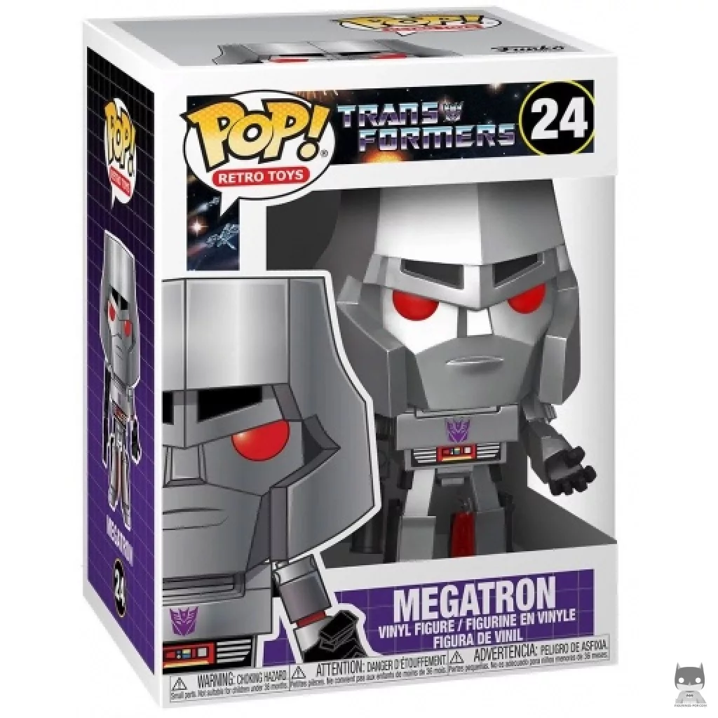 Figura Funko Pop! Megatron en su caja