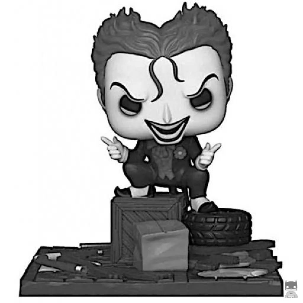 Figura Funko Pop! Joker (Blanco y negro) (DC Jim Lee Deluxe)