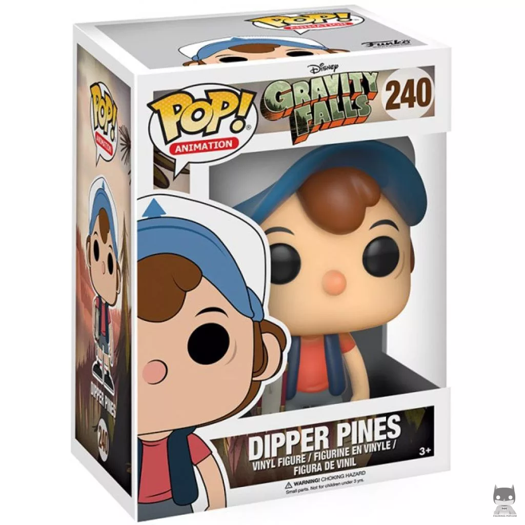 Figura Funko Pop! Dipper Pines en su caja