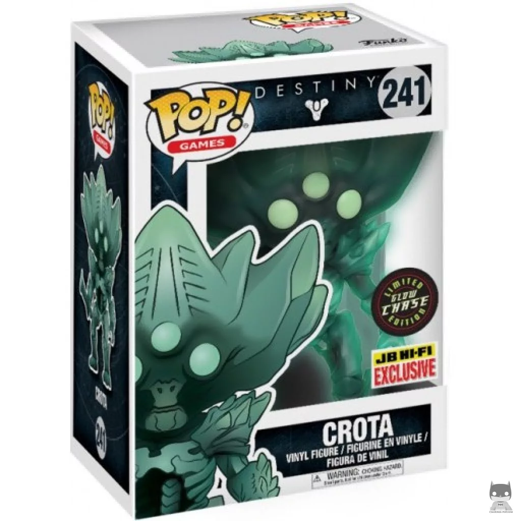 Figura Funko Pop! Crota (Chase) en su caja