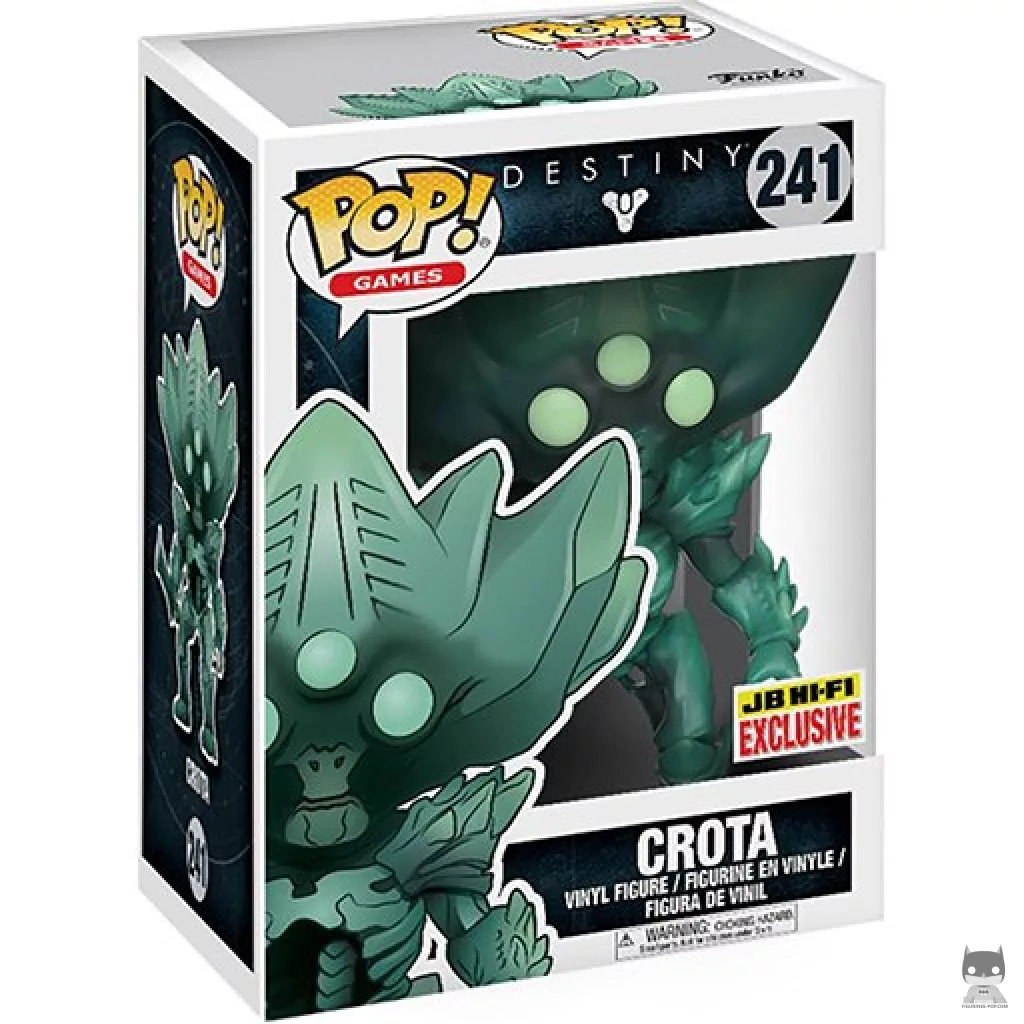 Figura Funko Pop! Crota en su caja