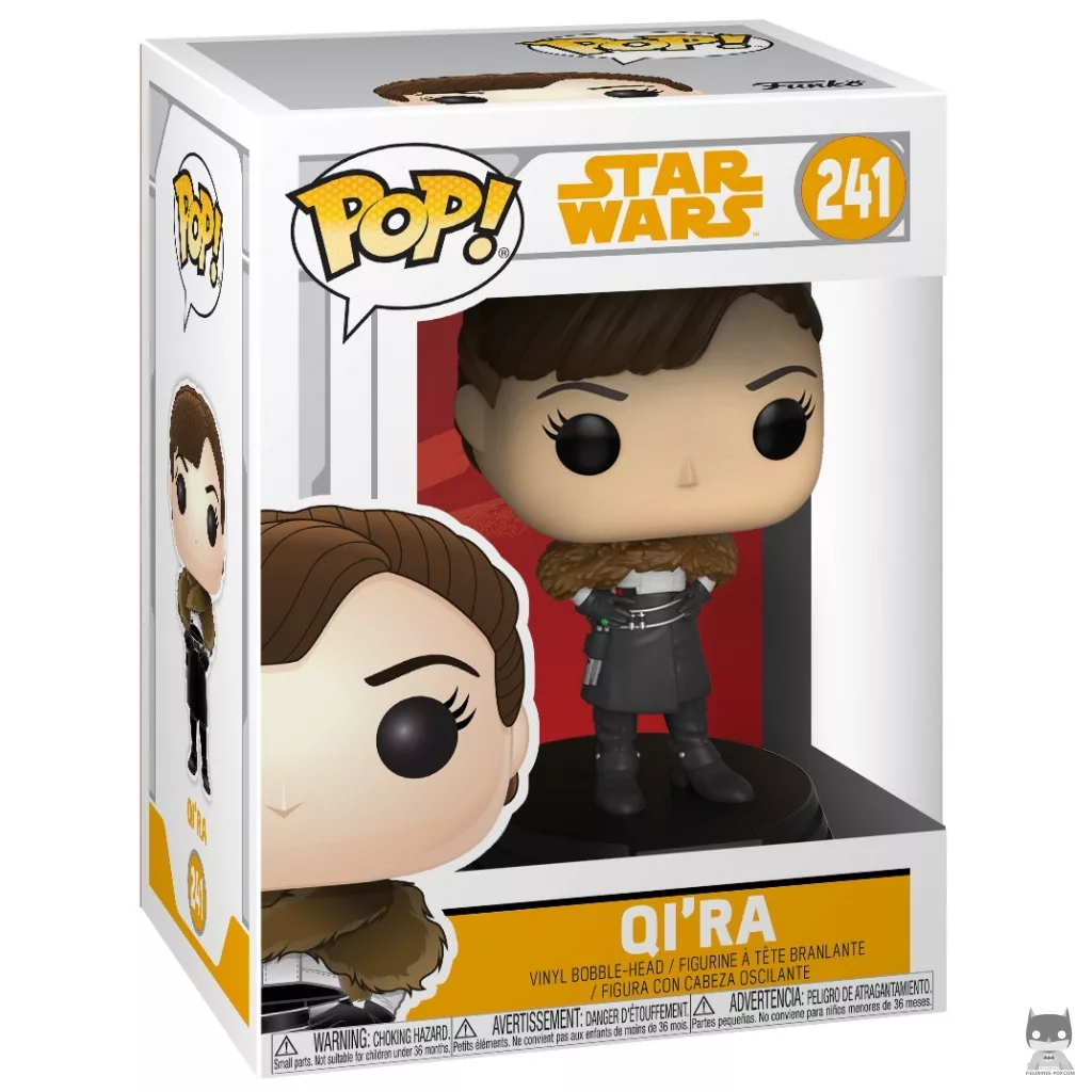 Figura Funko Pop! Qi'ra en su caja