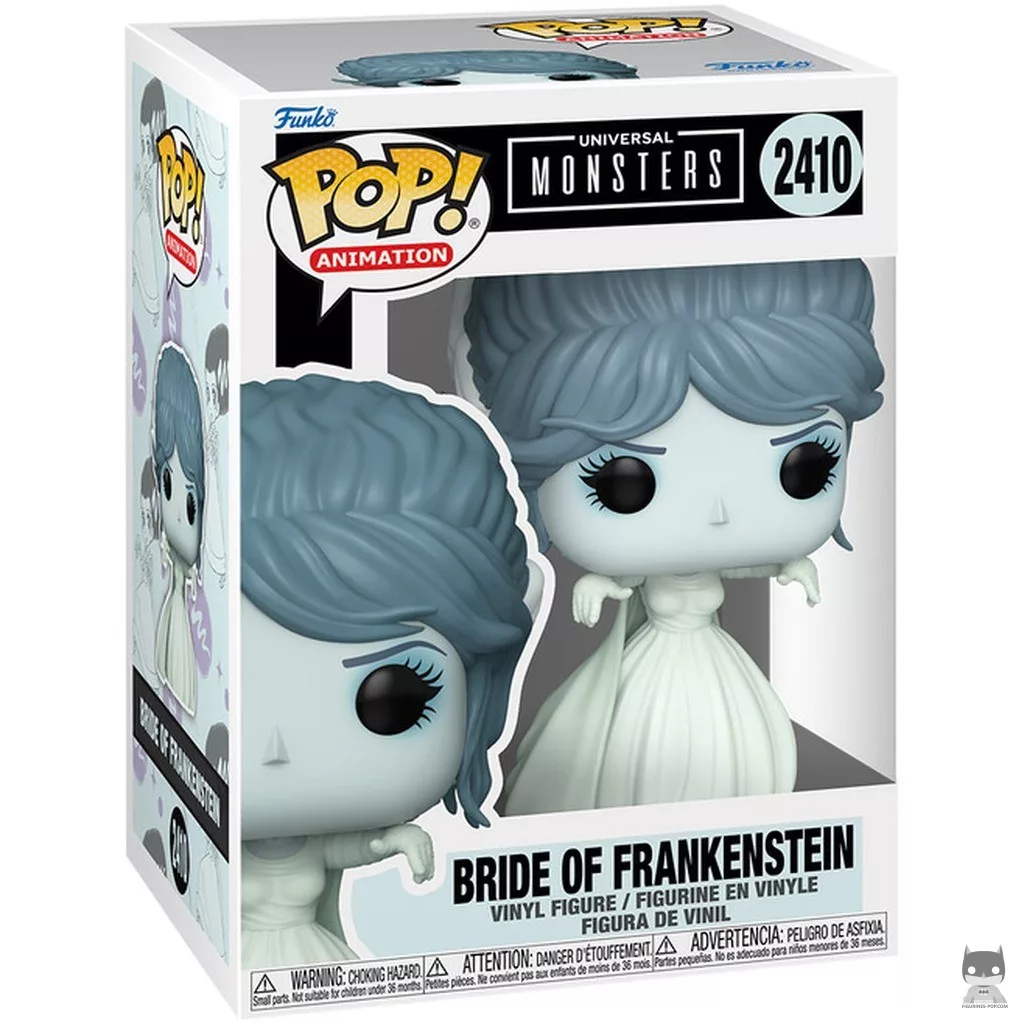 Figura Funko Pop! La novia de Frankenstein (Anime) en su caja