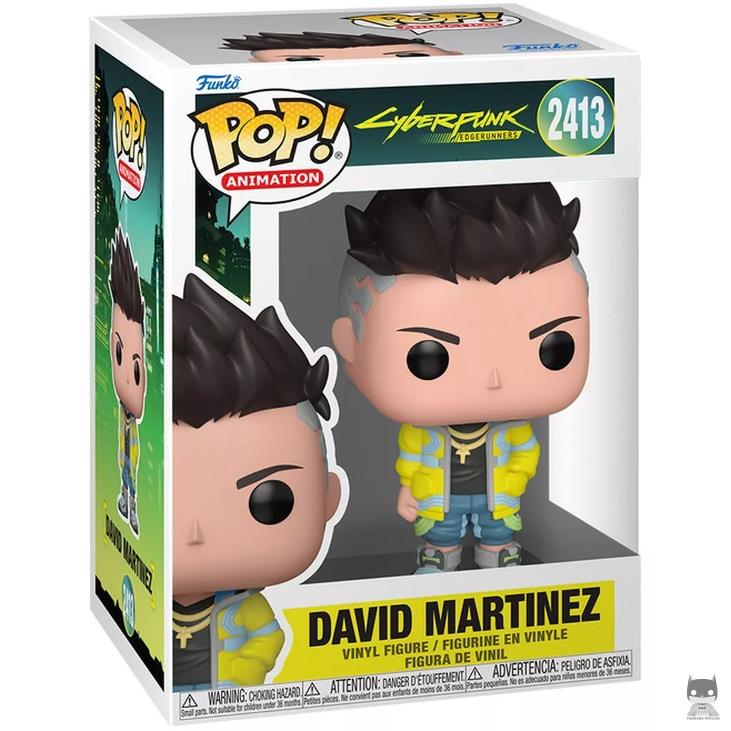 Figura Funko Pop! David Martinez en su caja