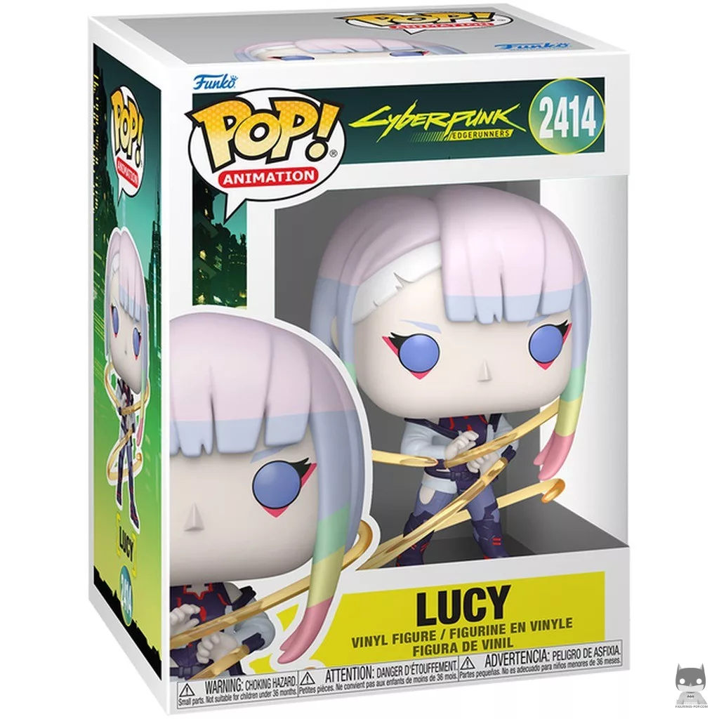 Figura Funko Pop! Lucy con monofilamento en su caja