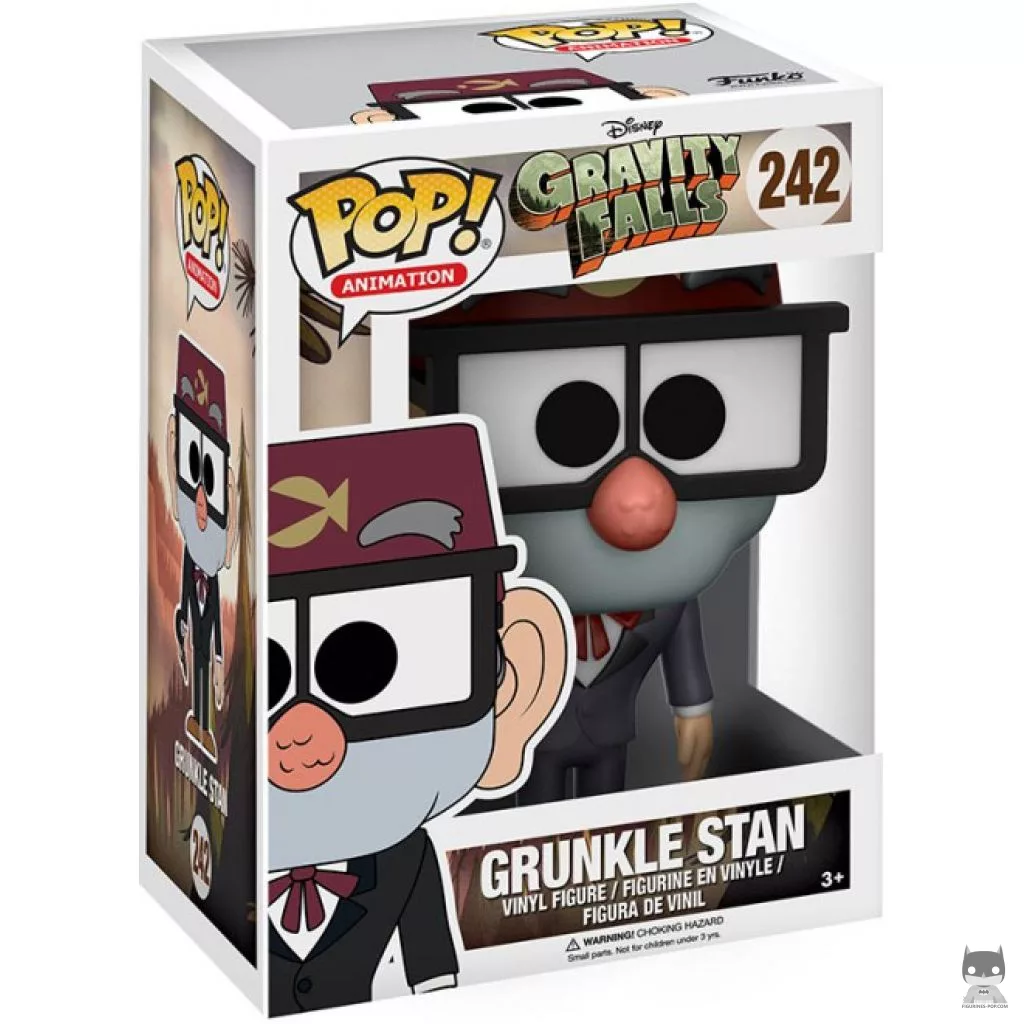 Figura Funko Pop! Tío abuelo Stan en su caja