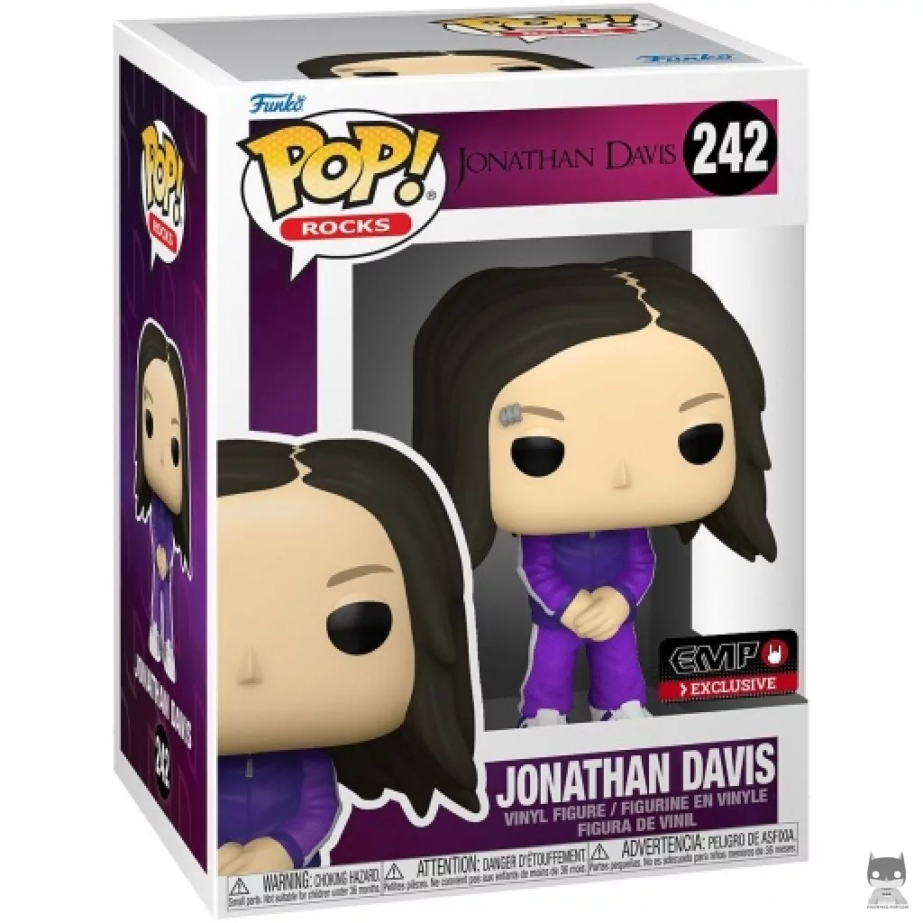 Figura Funko Pop! Jonathan Davis en su caja
