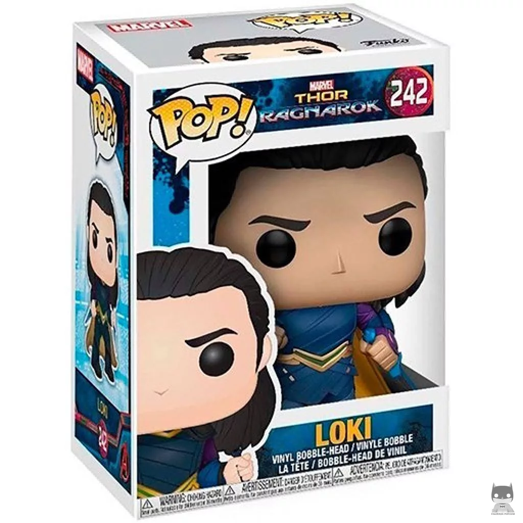 Figura Funko Pop! Loki (Sakaariano) en su caja
