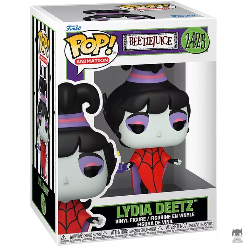 Figura Funko Pop! Lydia Deetz en su caja