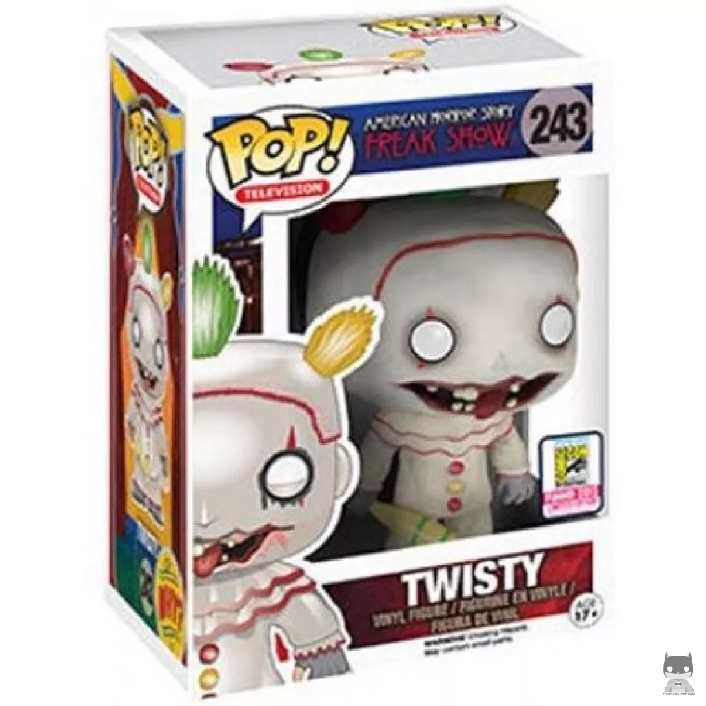Figura Funko Pop! Twisty el payaso (Lengua) en su caja