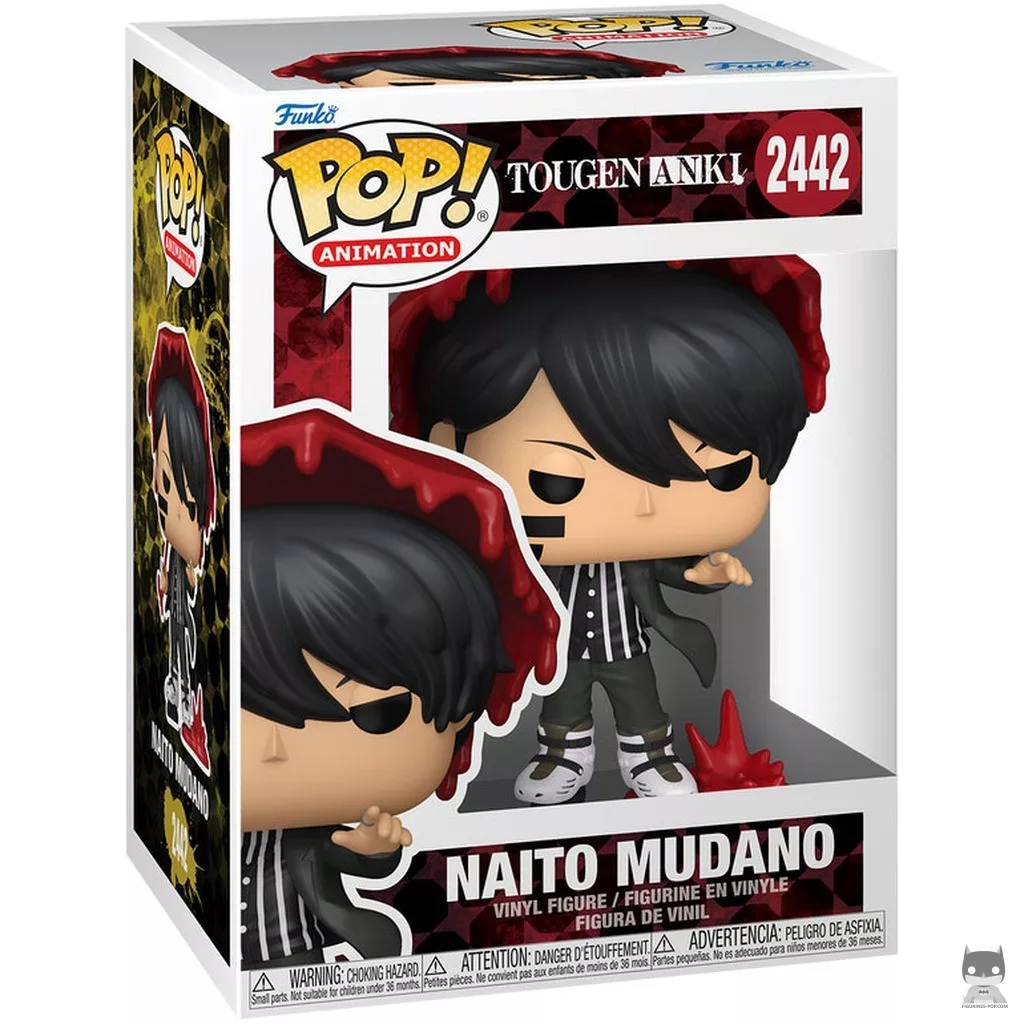 Figura Funko Pop! Naito Mudano en su caja