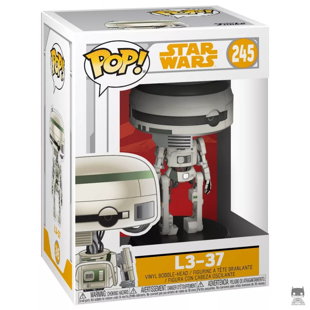 Figura Funko Pop! L3-37 en su caja