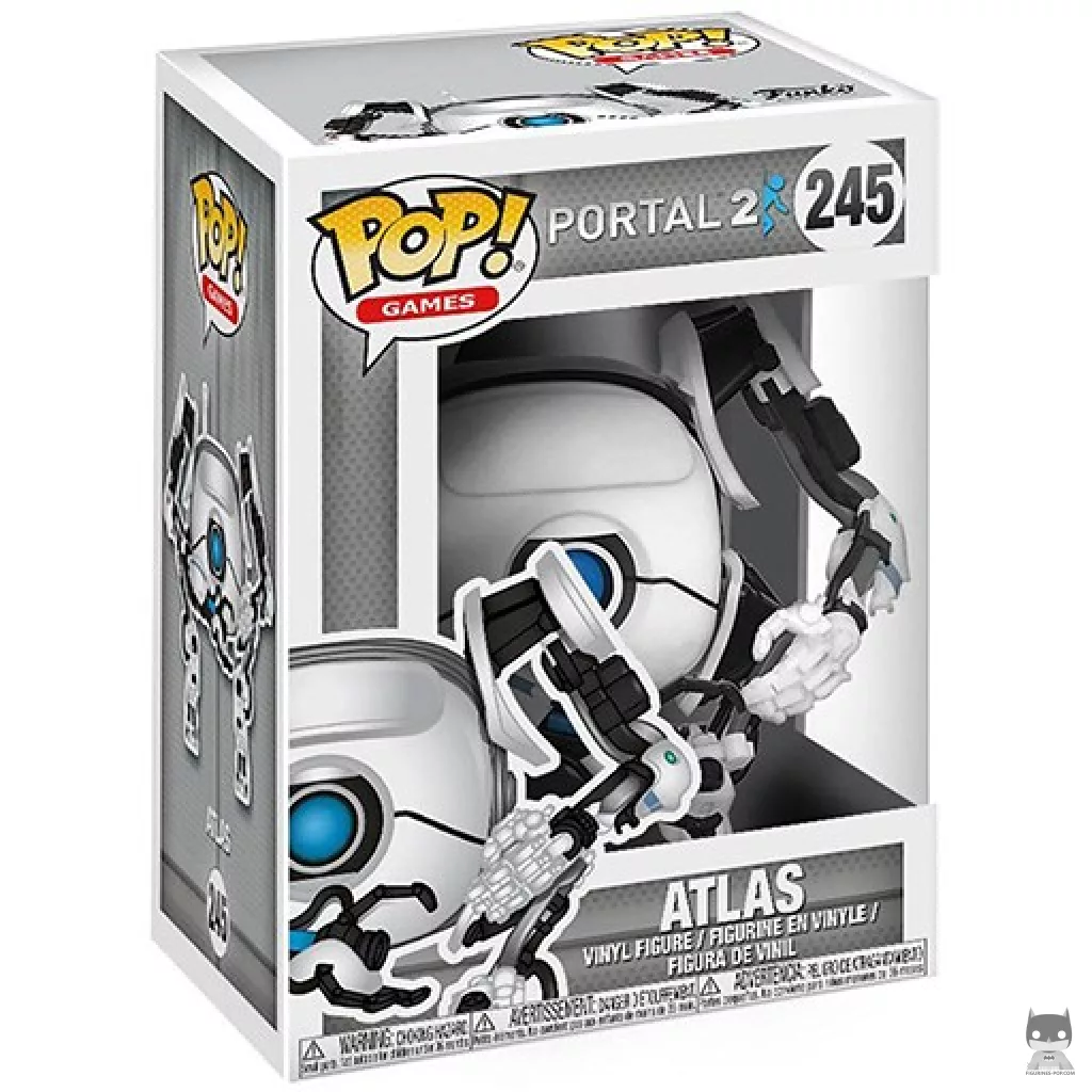 Figura Funko Pop! Atlas en su caja