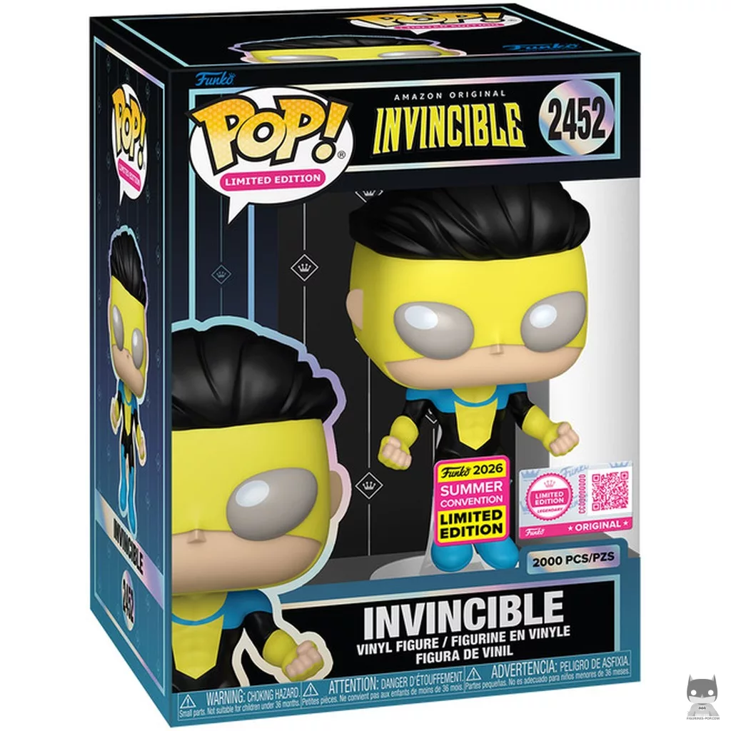 Figura Funko Pop! Invencible en su caja