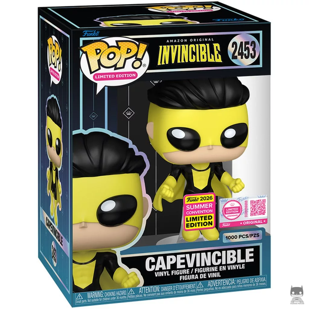 Figura Funko Pop! Capevincible en su caja