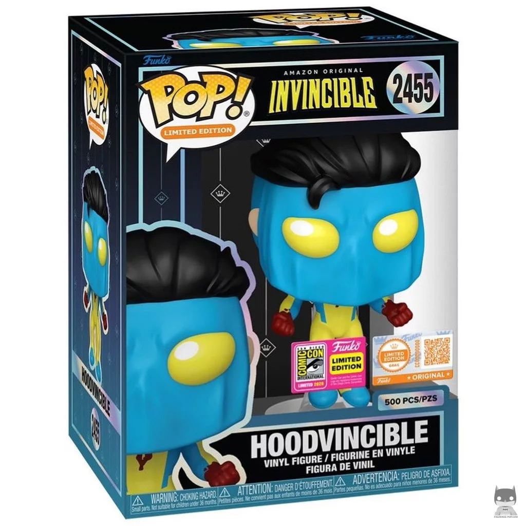 Figura Funko Pop! Hoodvincible en su caja