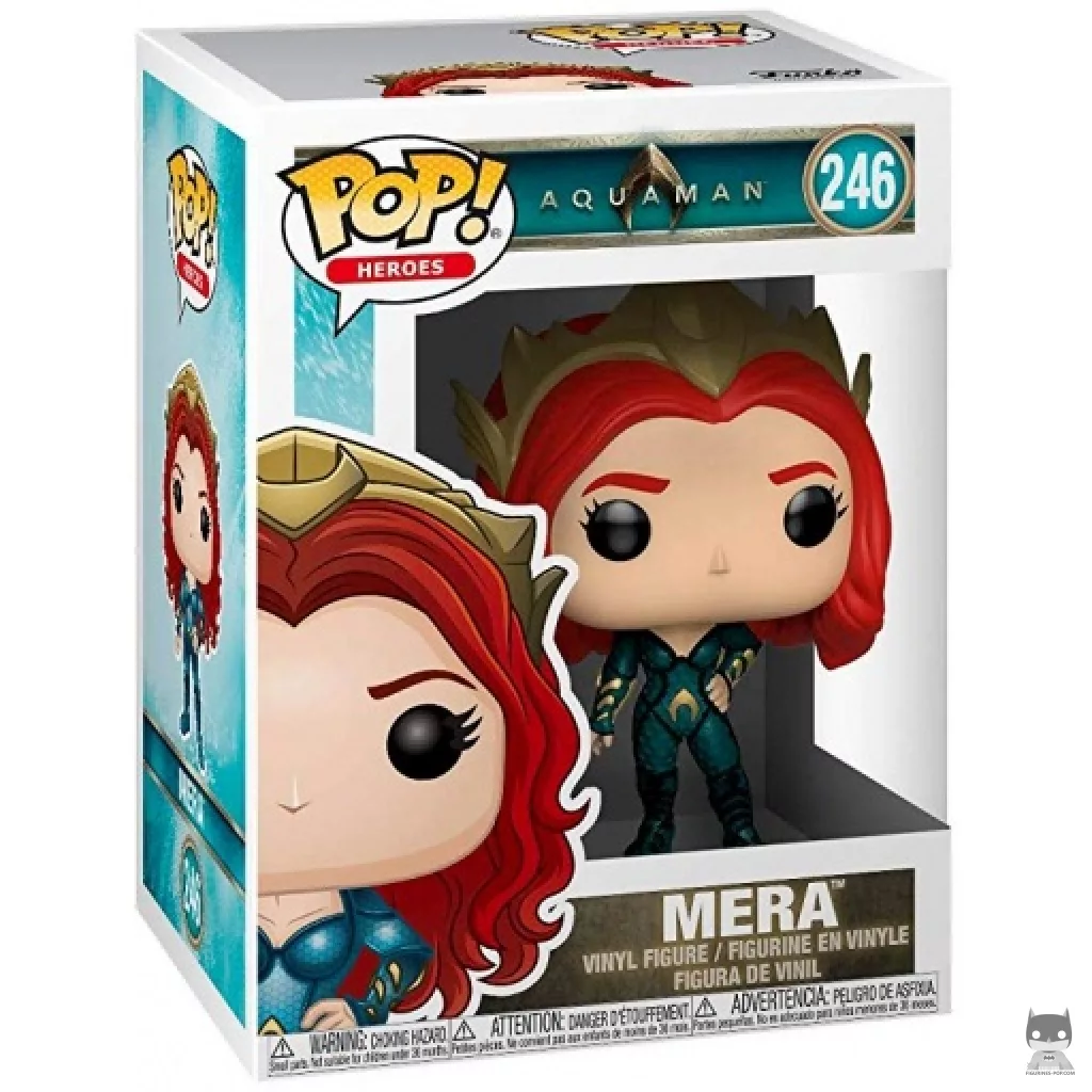 Figura Funko Pop! Mera en su caja