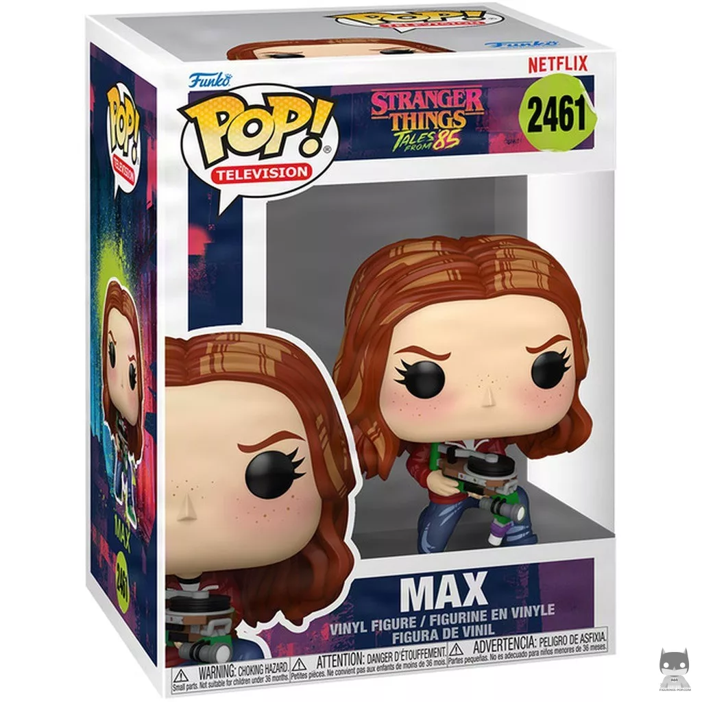 Figura Funko Pop! Max en su caja