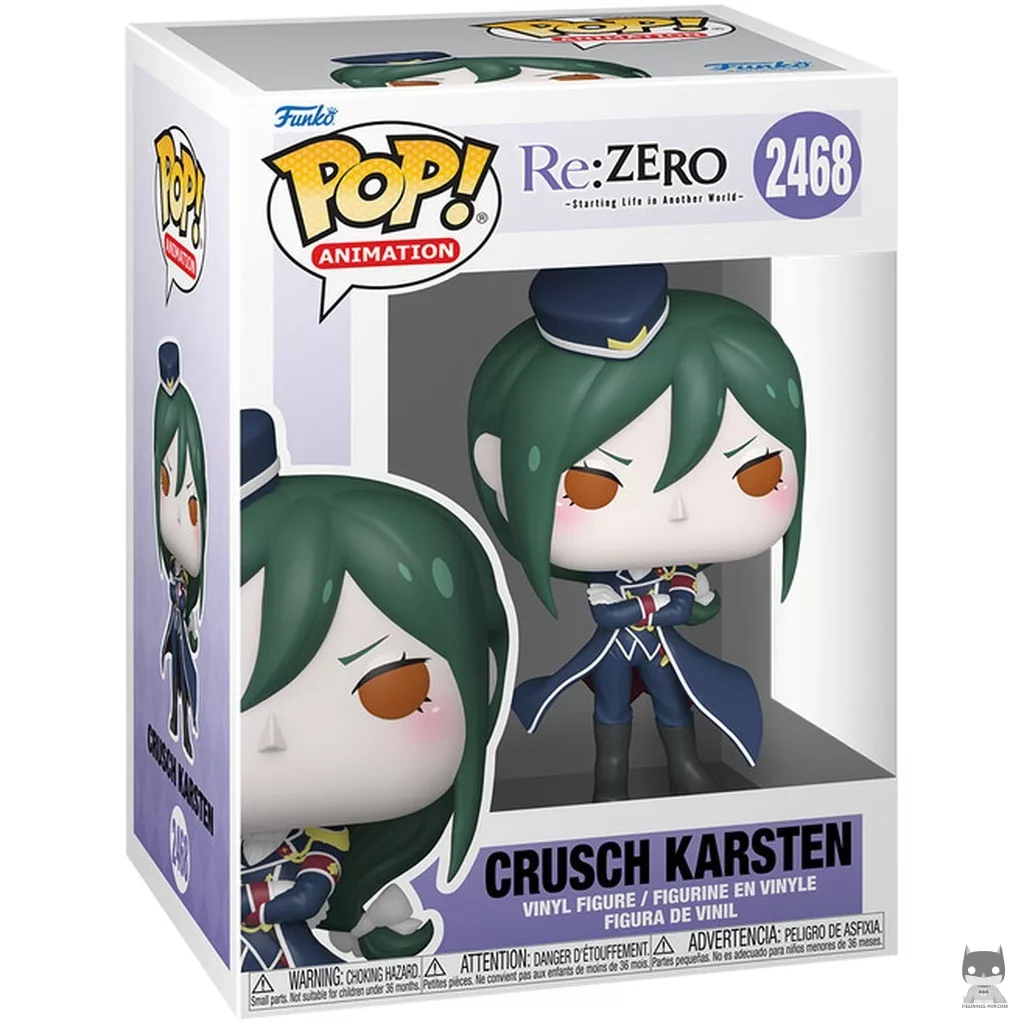 Figura Funko Pop! Crusch Karsten en su caja
