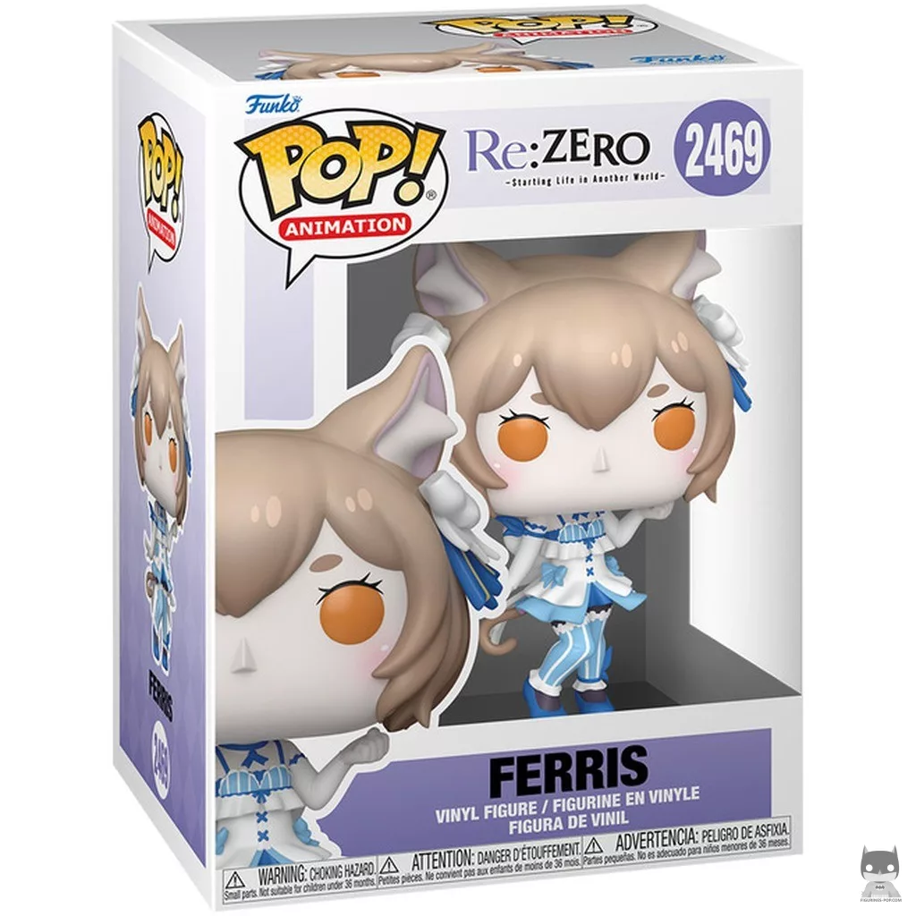 Figura Funko Pop! Ferris en su caja