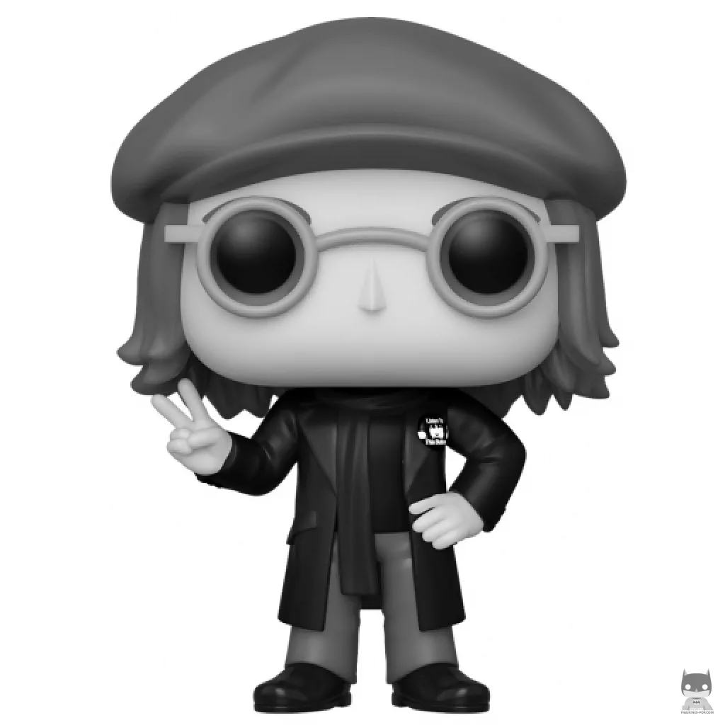 Figura Funko Pop! John Lennon (Blanco y negro) (Chase) (The Beatles)