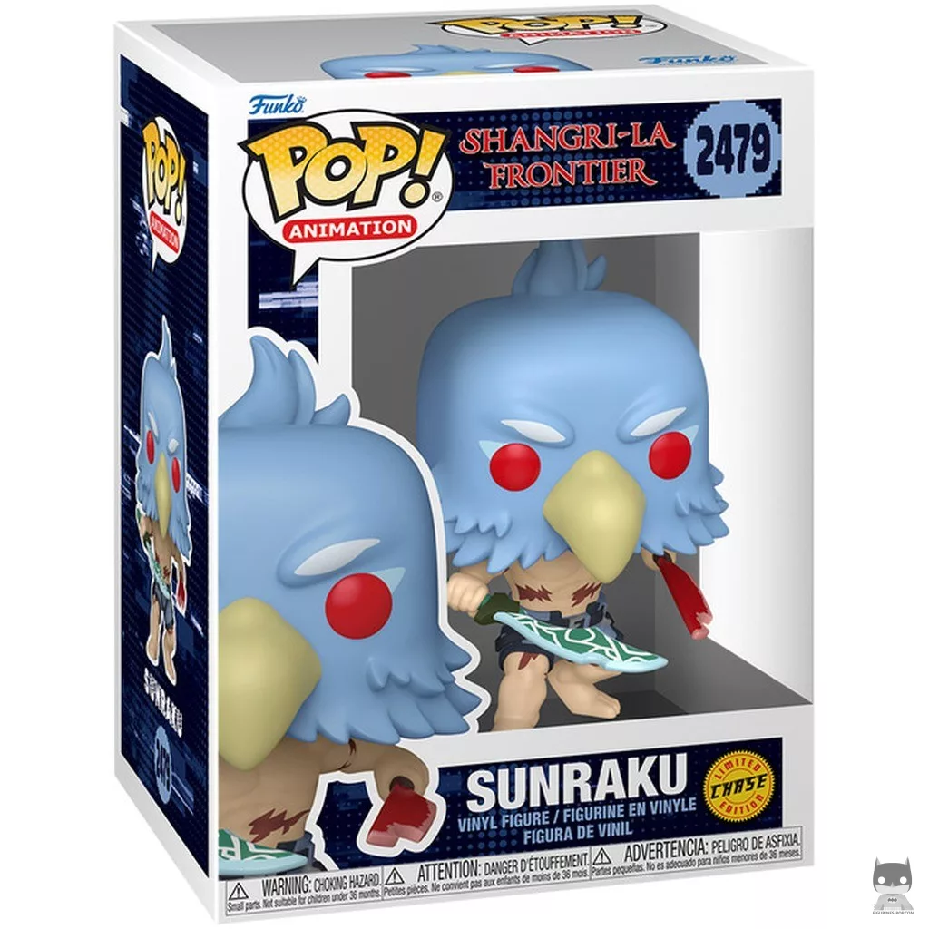 Figura Funko Pop! Sunraku (Chase) en su caja