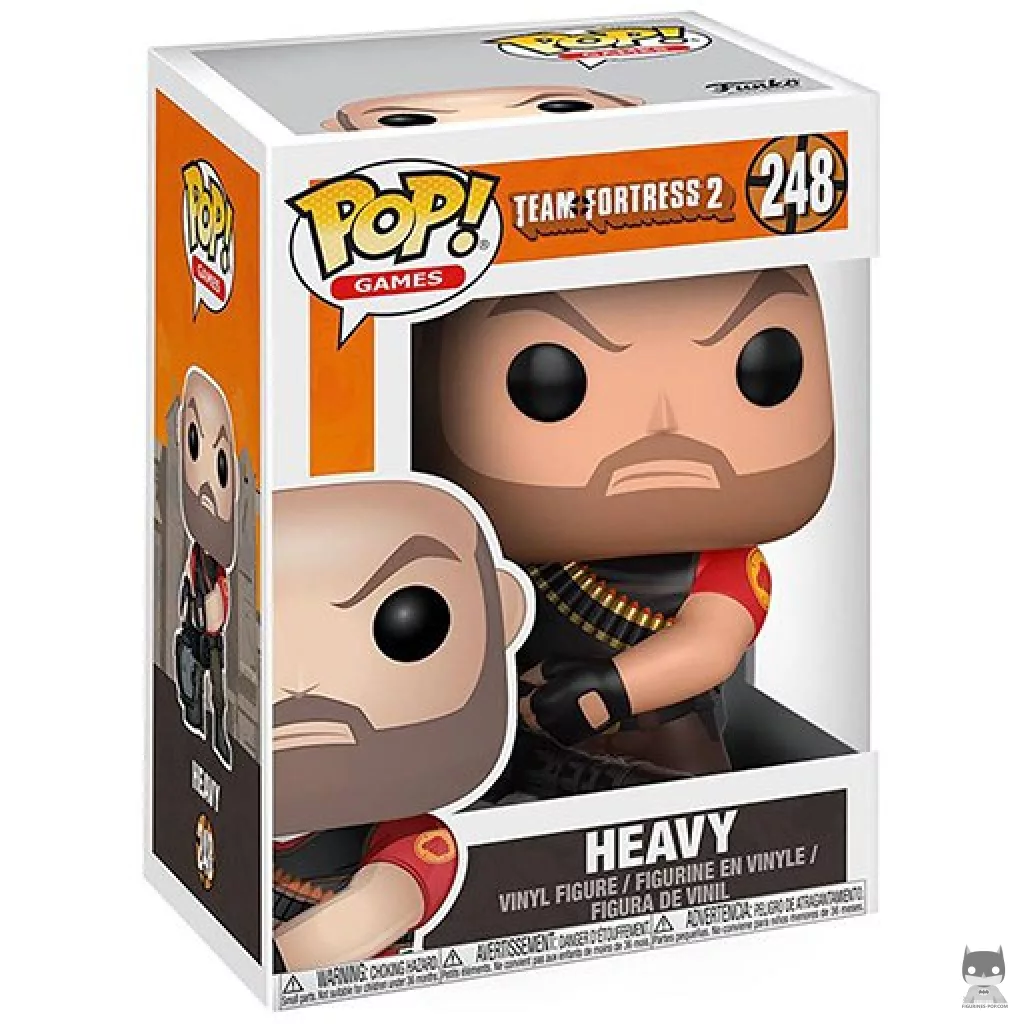 Figura Funko Pop! Heavy en su caja