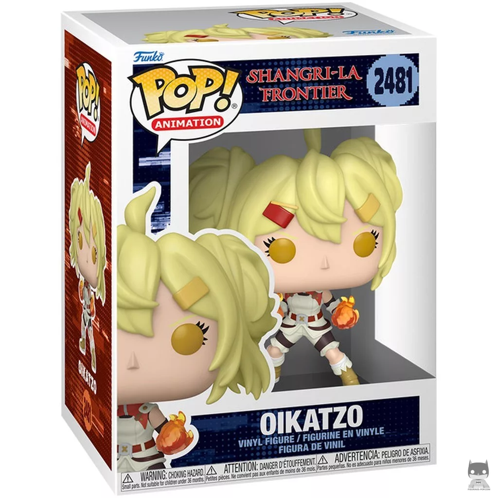 Figura Funko Pop! Oikatzo en su caja