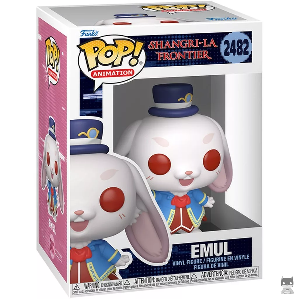Figura Funko Pop! Emul en su caja