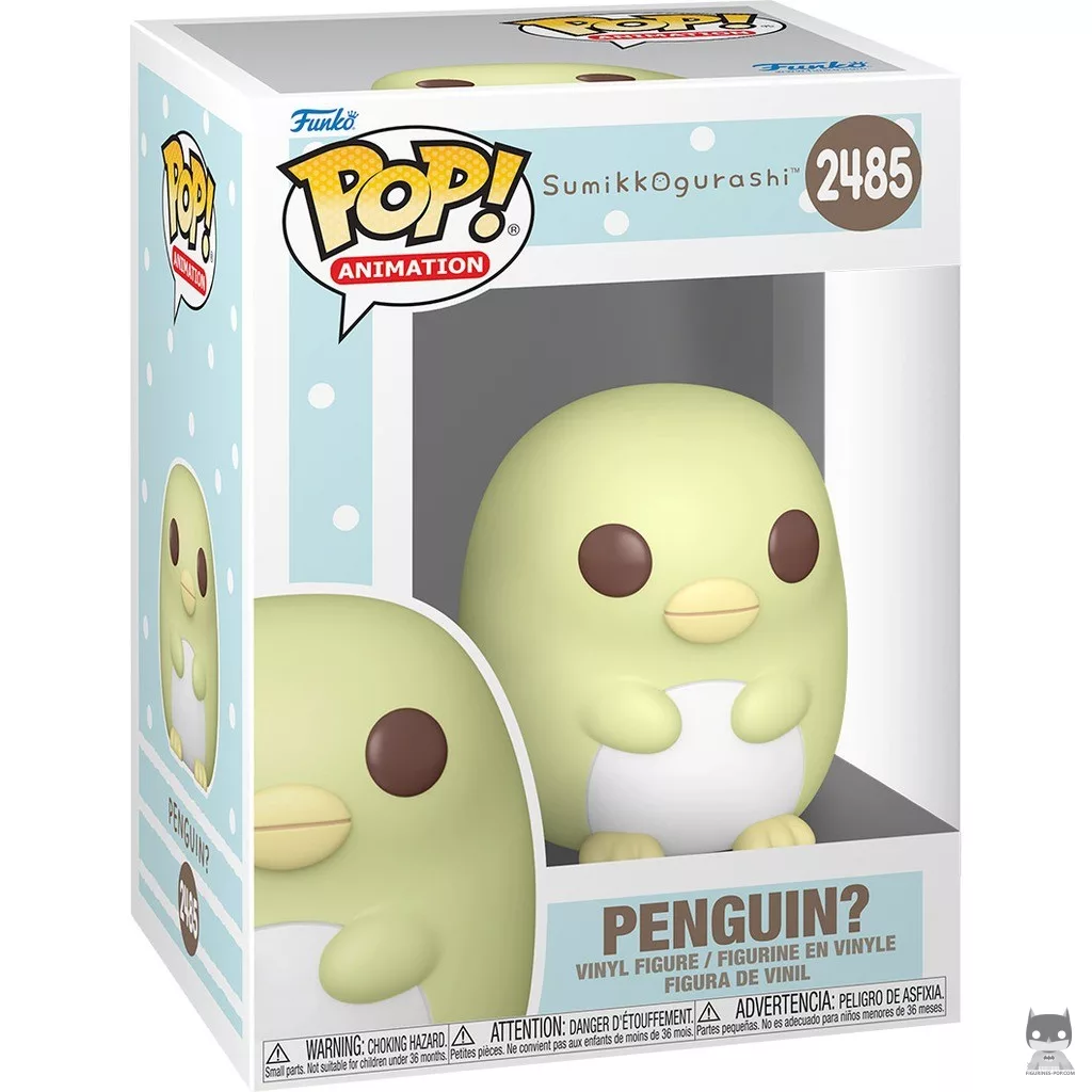 Figura Funko Pop! ¿Pingüino? en su caja