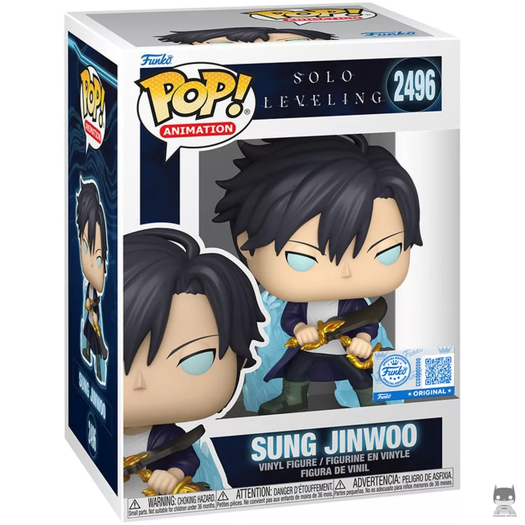 Figura Funko Pop! Sung Jinwoo en su caja
