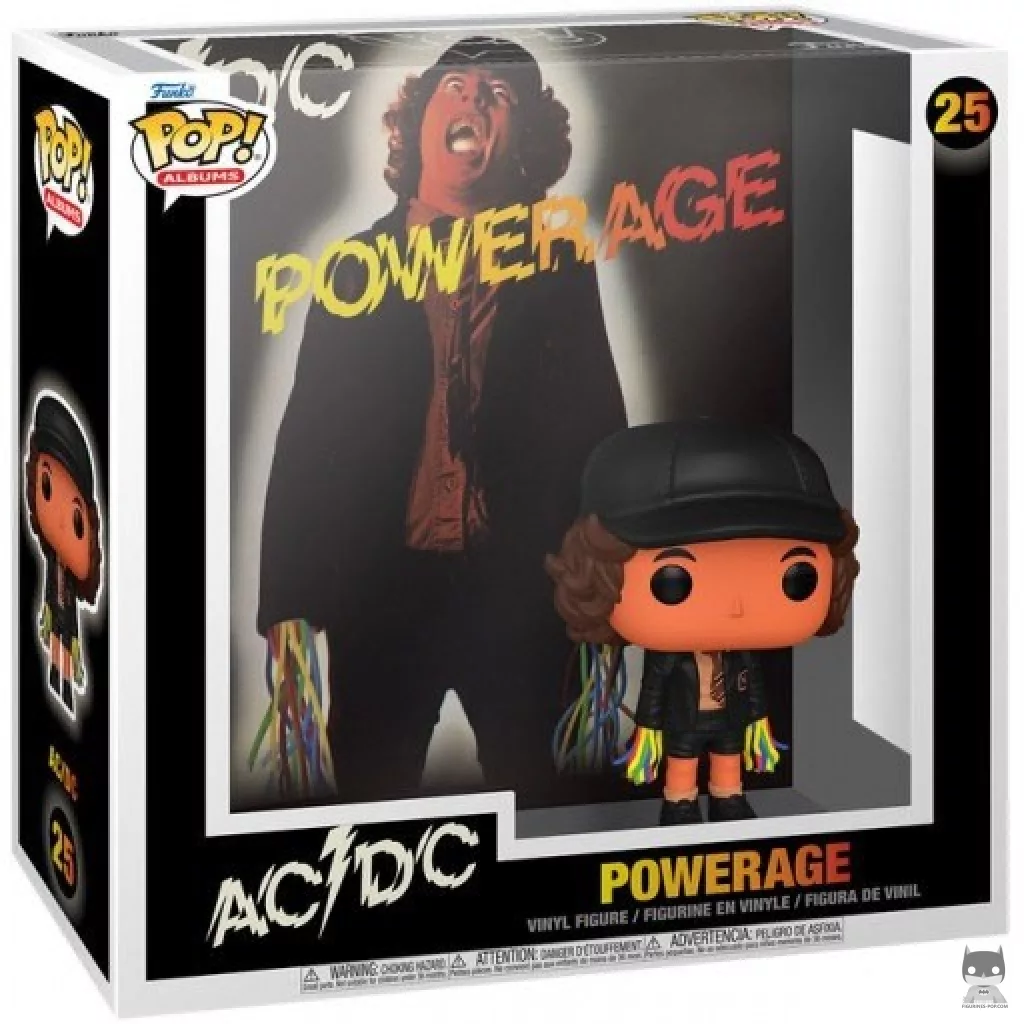 Figura Funko Pop! AC/DC : Powerage en su caja