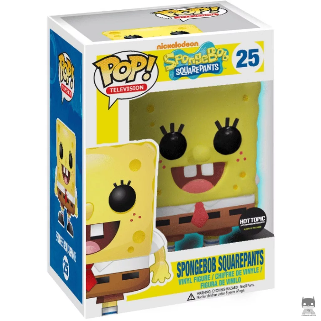 Figura Funko Pop! Bob Esponja en su caja