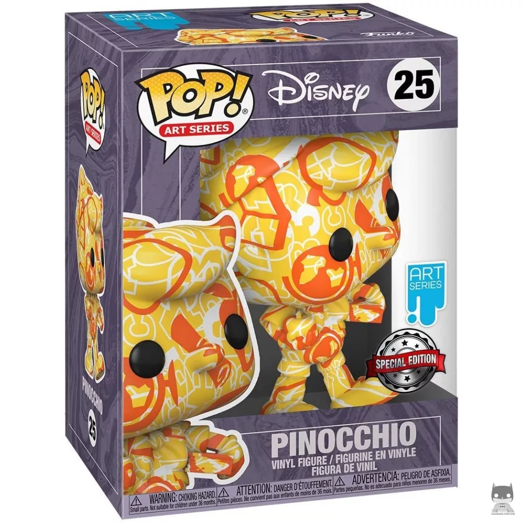 Figura Funko Pop! Pinocho en su caja