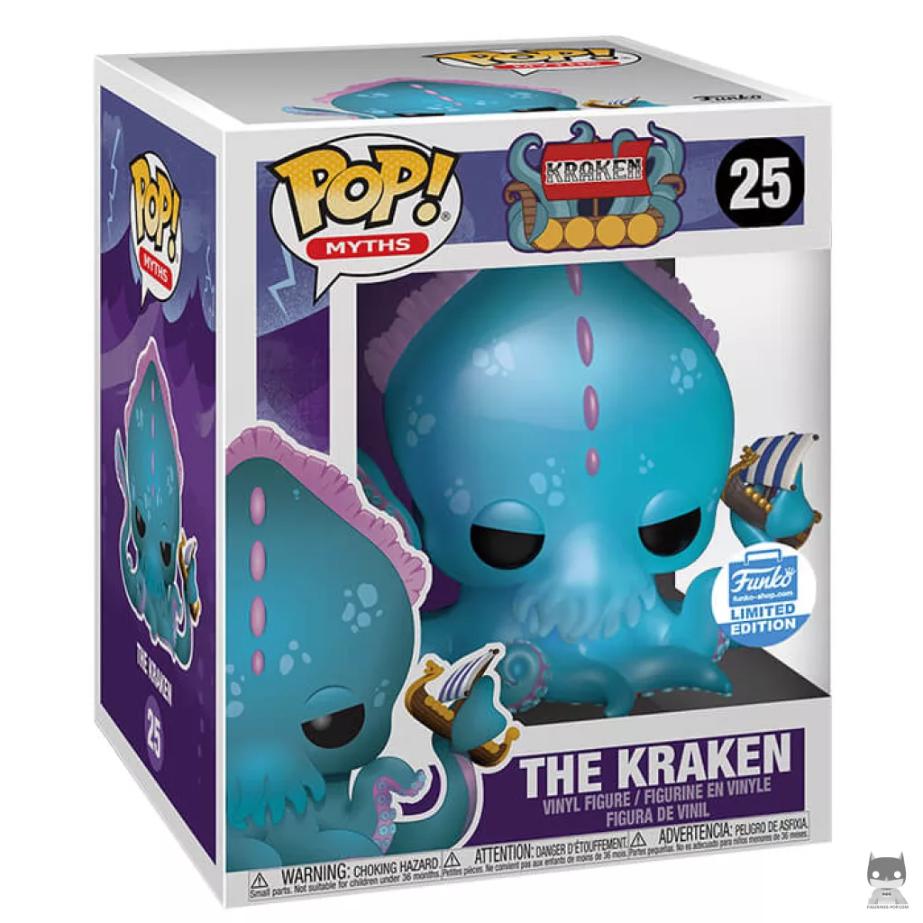Figura Funko Pop! El Kraken (Supersized) en su caja