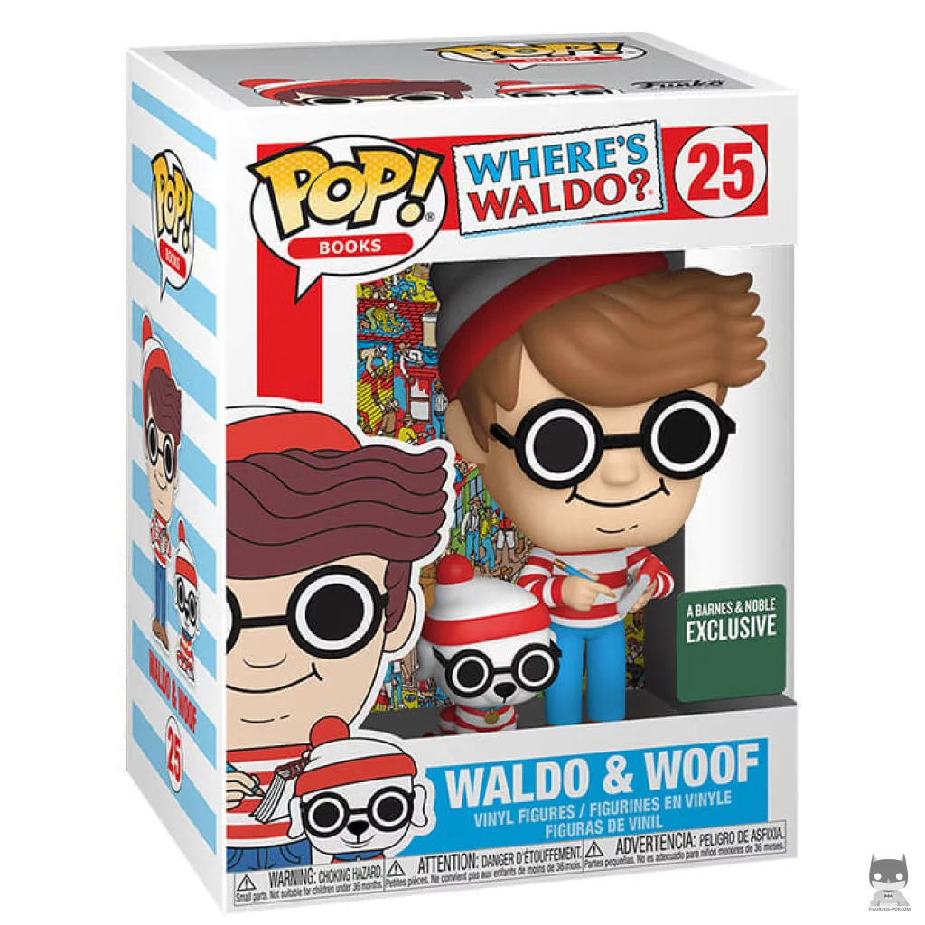 Figura Funko Pop! Wally & Woof en su caja