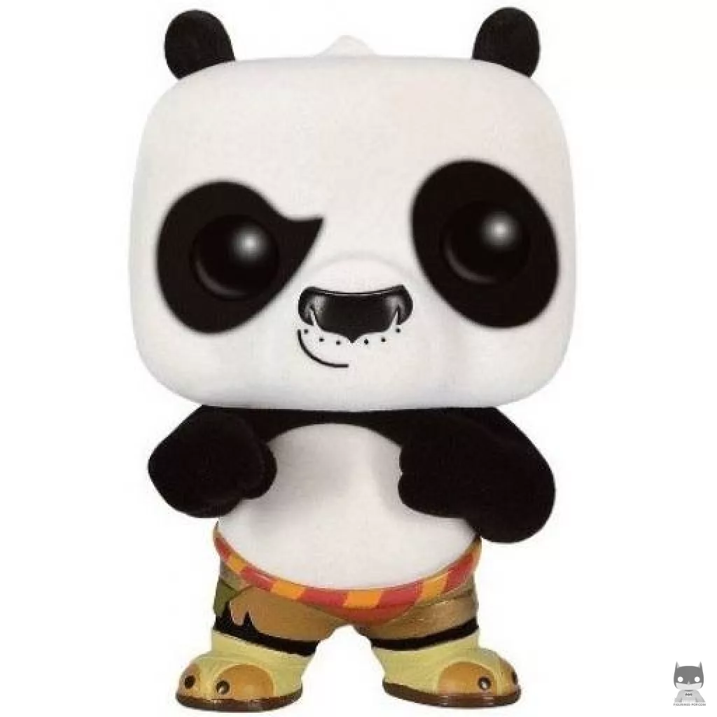 Figura Funko Pop! Po (Flocado) (Kung Fu Panda)