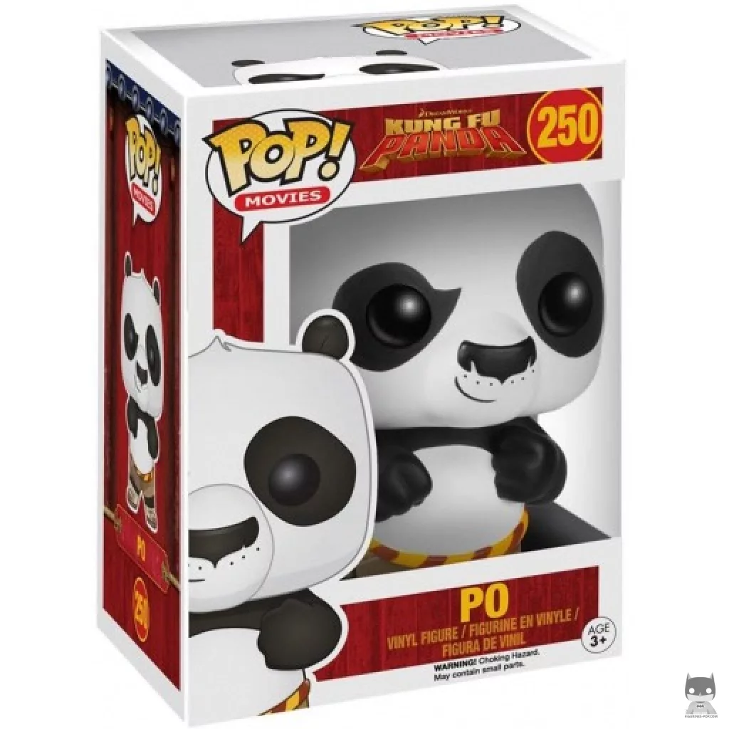 Figura Funko Pop! Po en su caja