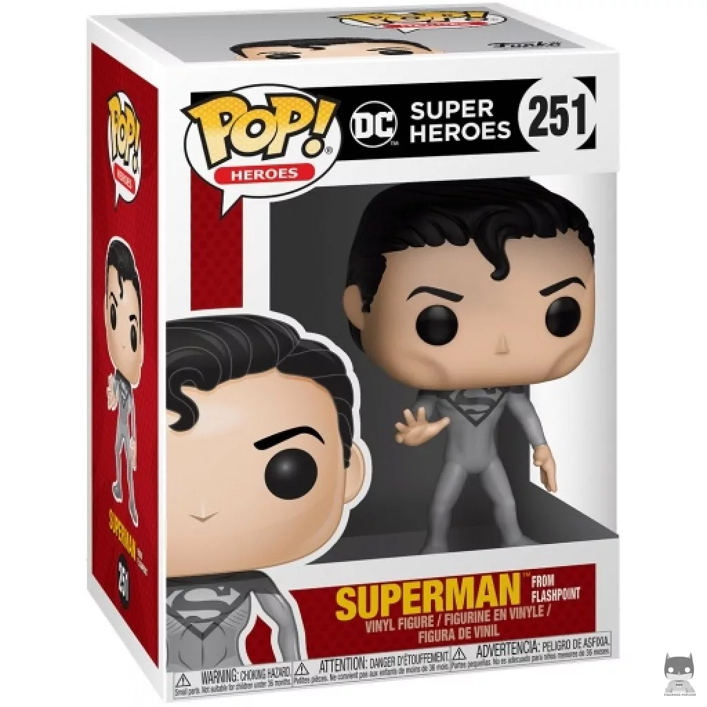 Figura Funko Pop! Superman de Flashpoint en su caja