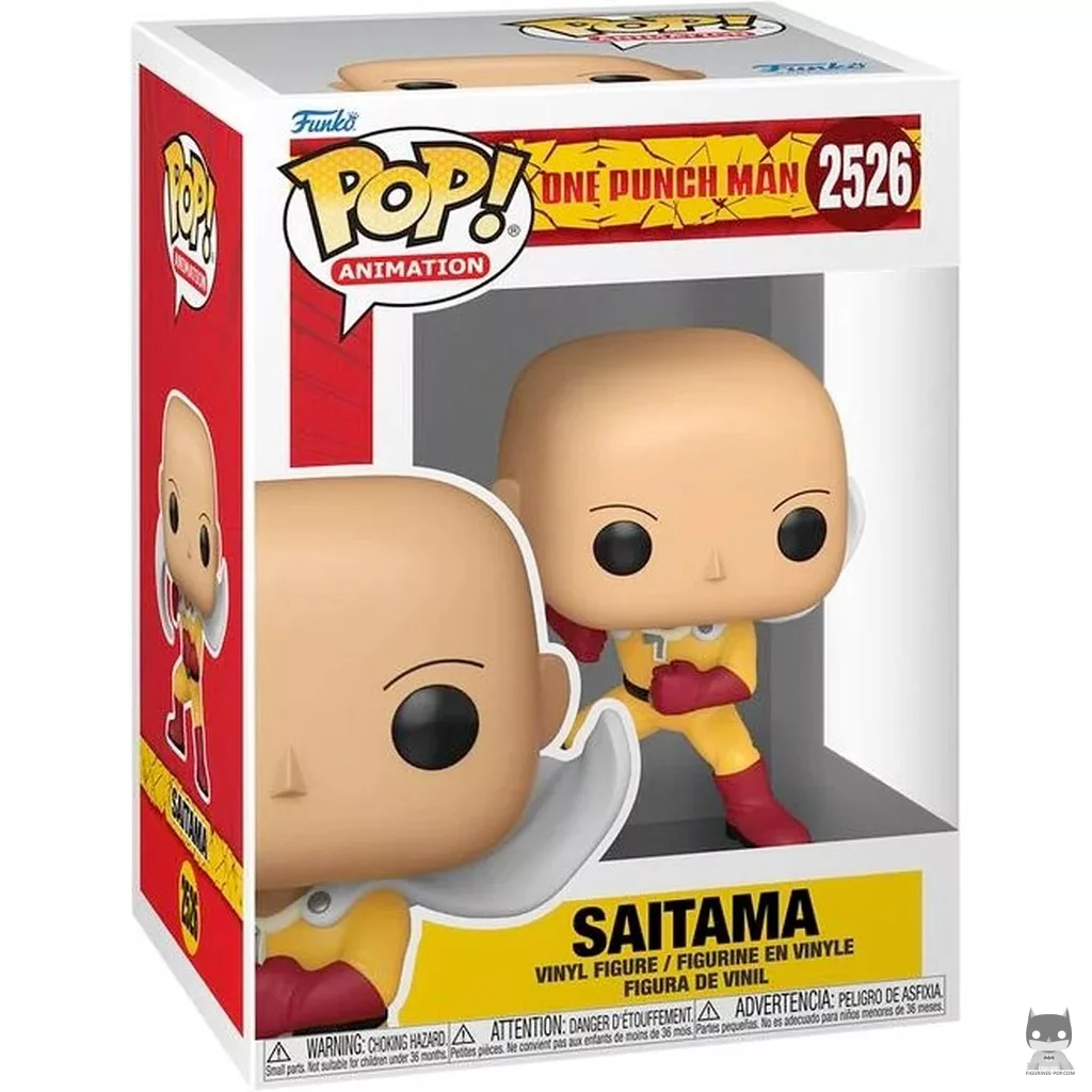 Figura Funko Pop! Saitama en su caja