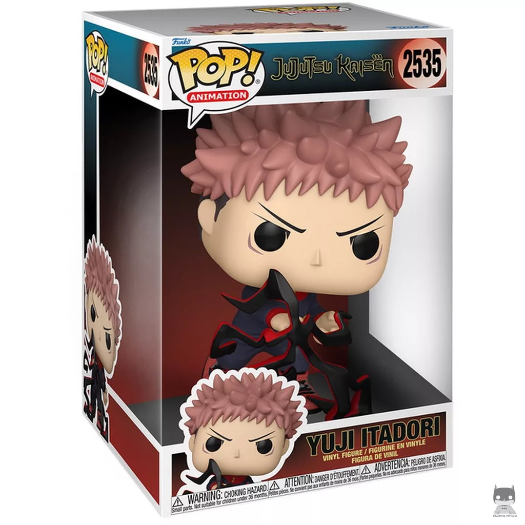 Figura Funko Pop! Yuji Itadori en su caja