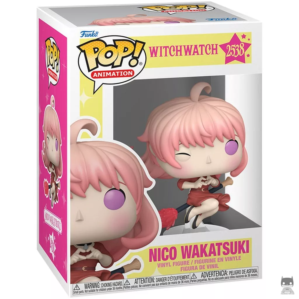 Figura Funko Pop! Nico Wakatsuki en su caja