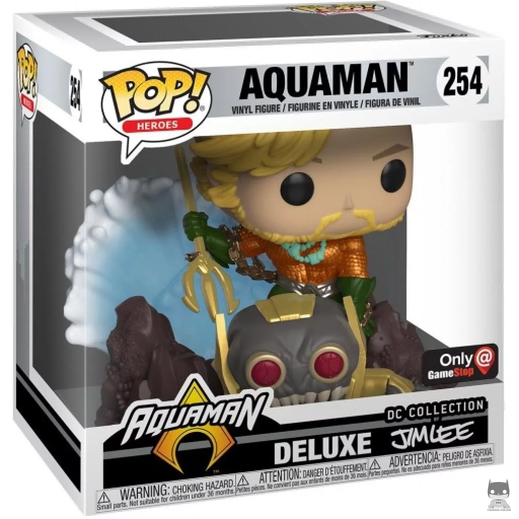 Figura Funko Pop! Aquaman en su caja