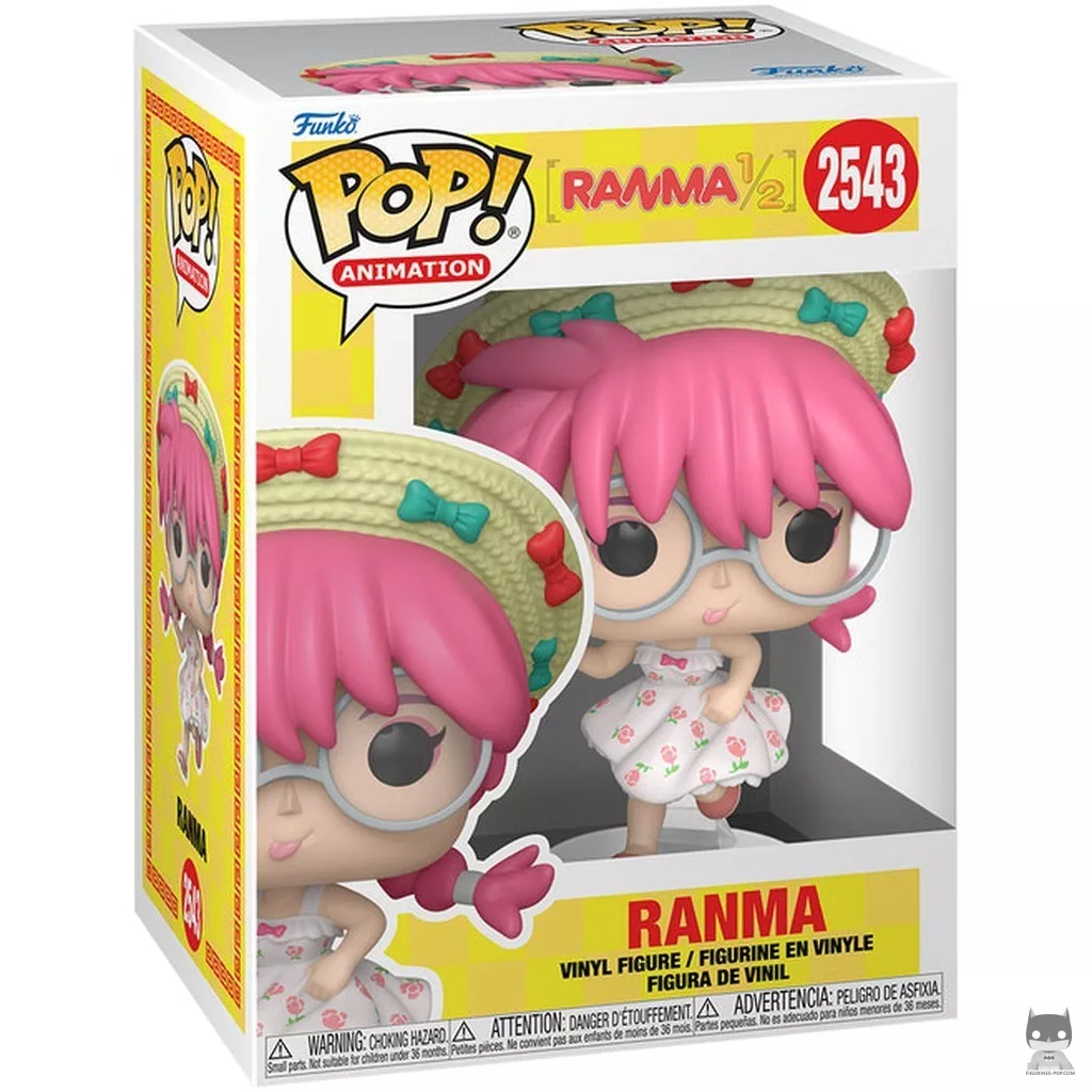 Figura Funko Pop! Ranma (Vestido de flores) en su caja