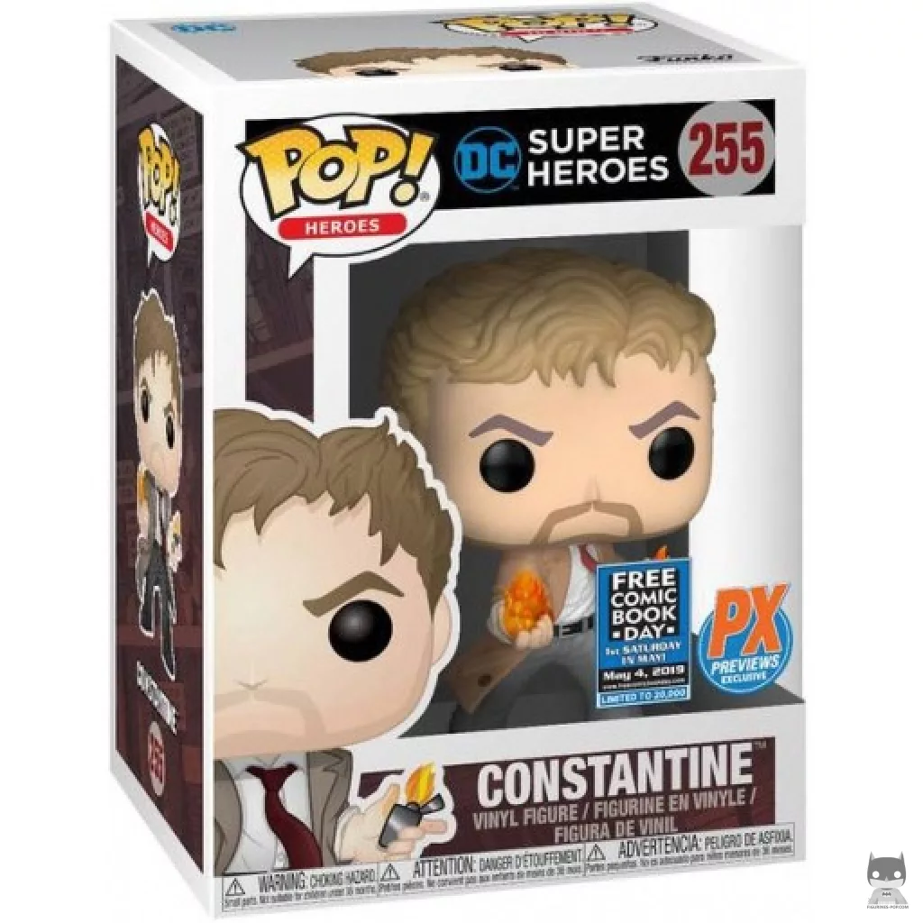 Figura Funko Pop! Constantine en su caja