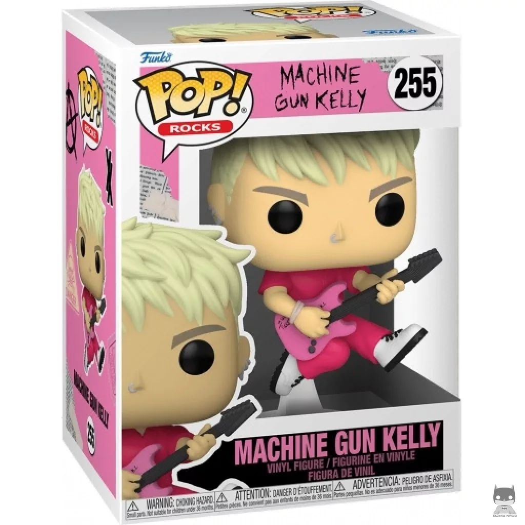 Figura Funko Pop! Machine Gun Kelly en su caja