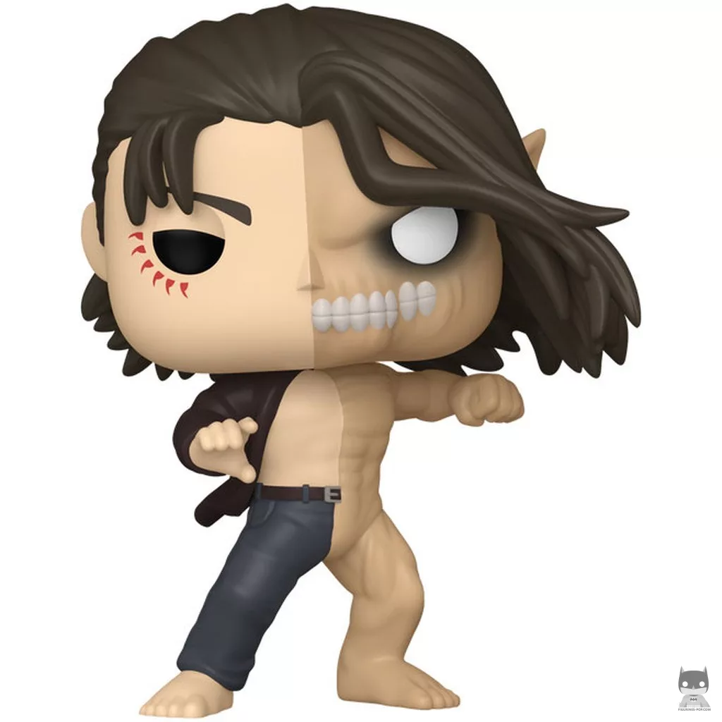 Figura Funko Pop! Eren Jaeger / Titán de Ataque (Split) (Ataque a los titanes (SNK))