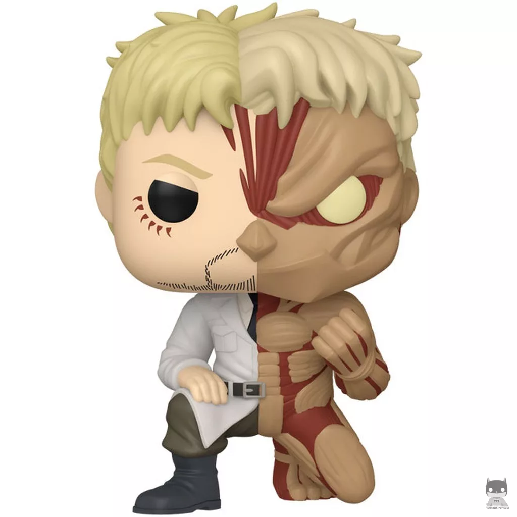 Figura Funko Pop! Reiner Braun / Titán Acorazado (Split) (Ataque a los titanes (SNK))