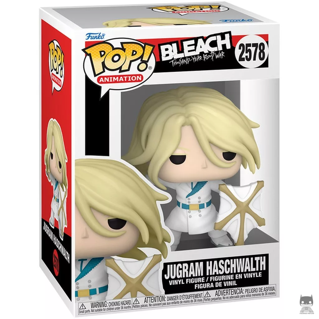 Figura Funko Pop! Jugram Haschwalth en su caja