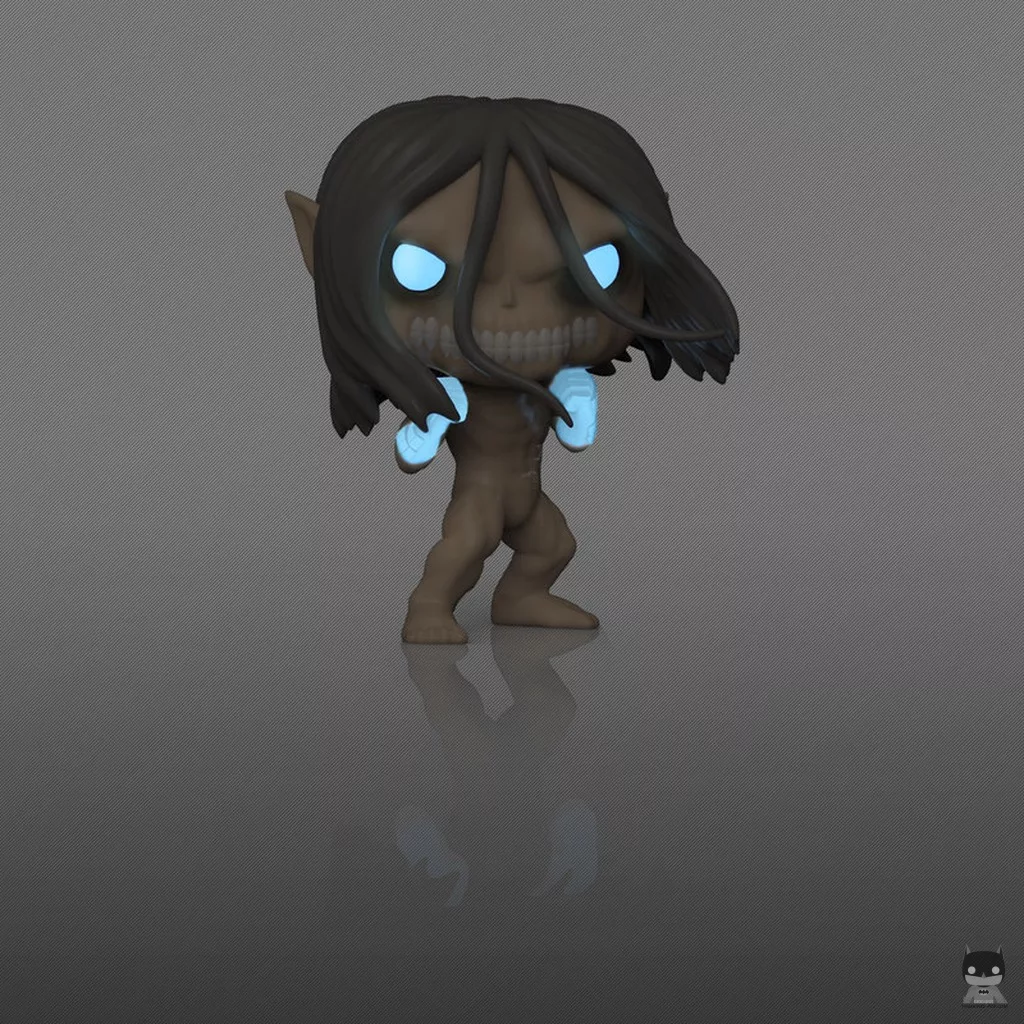 Figura Funko Pop! Eren Jaeger (Forma de Titán de Ataque) (Brilla en la oscuridad) (Ataque a los titanes (SNK))